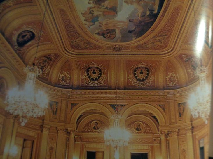 Bordeaux Grand theatre ceilings grande salle
