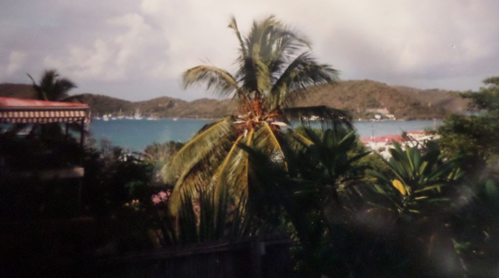 US VIrgin islands St Thomas from hotel c1988