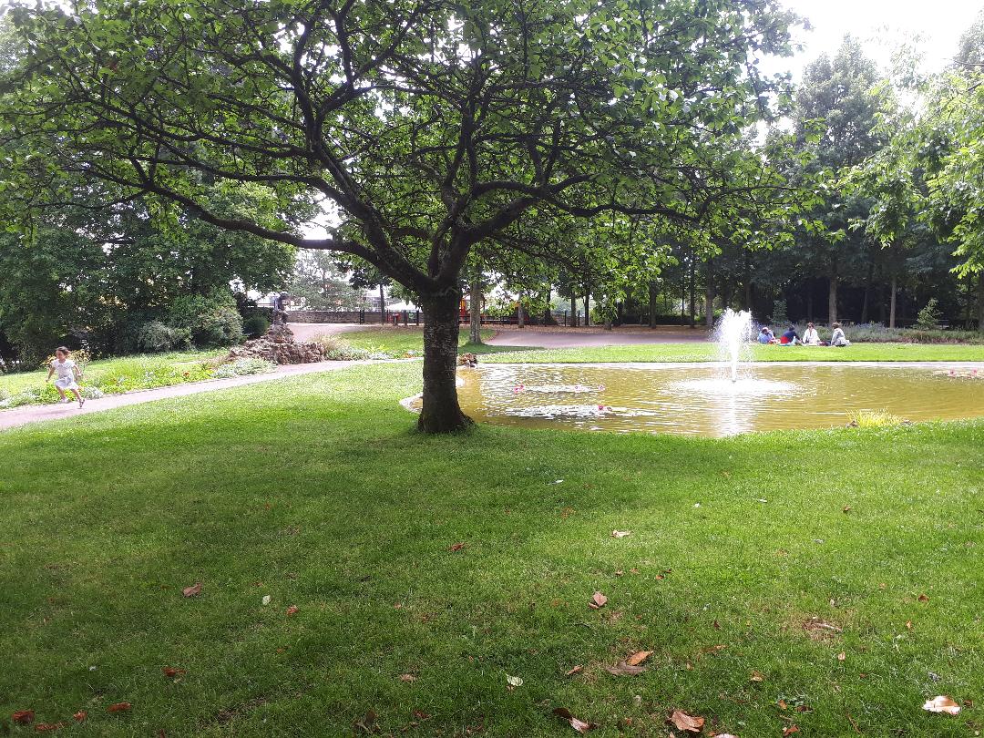 cholet parc François Tharreau fountain jul20