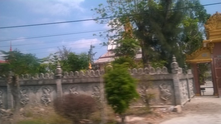 ca mau Monivongsa Bopharam Temple is a Khmer temple passing mar16