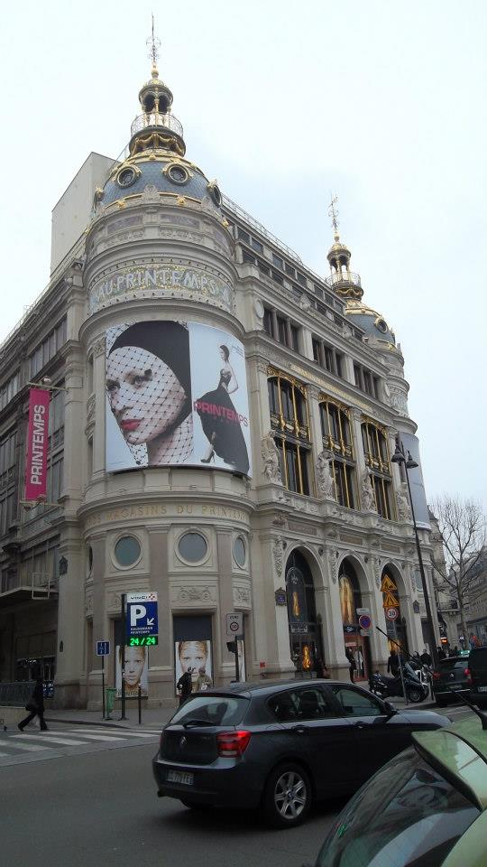 paris au printemps at haussmann mar13