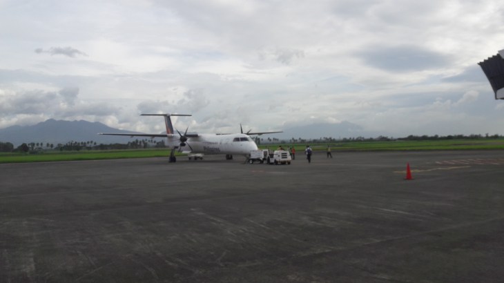 bacolod aiport bombardier Q400 to cebu jan18
