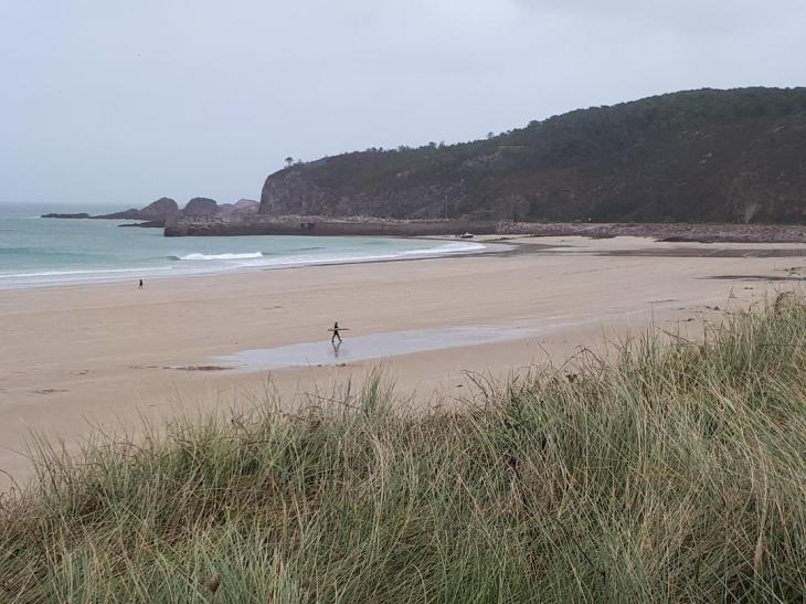 Frehel grande plage sand beach oct20