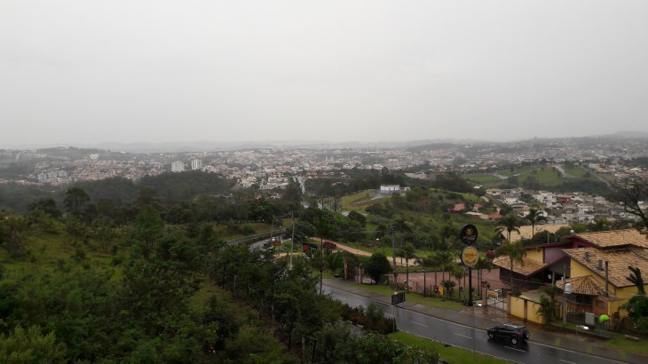 Vinhedo SP mirador view of city may17
