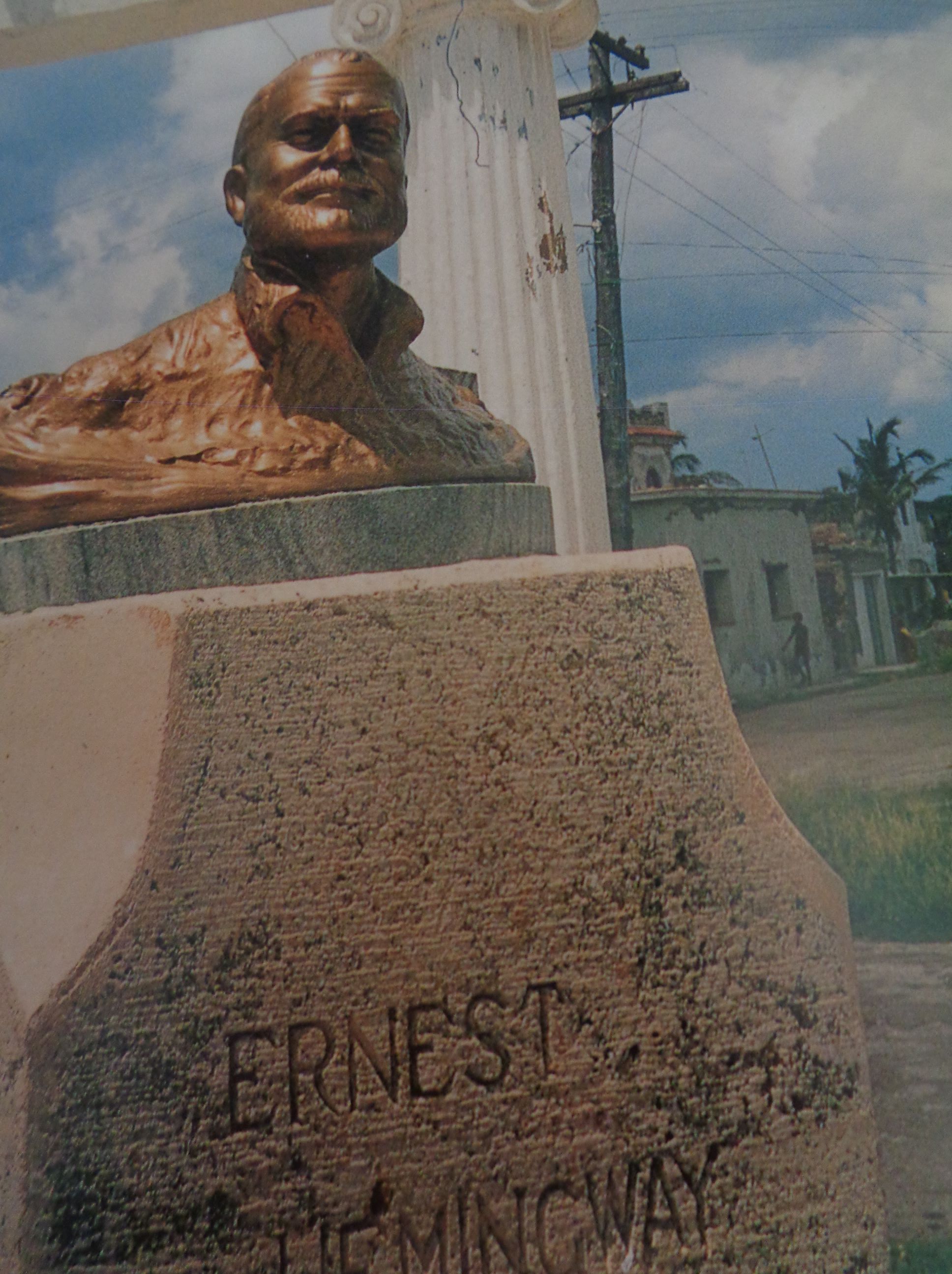 Cojimar bust Ernest Hemingway