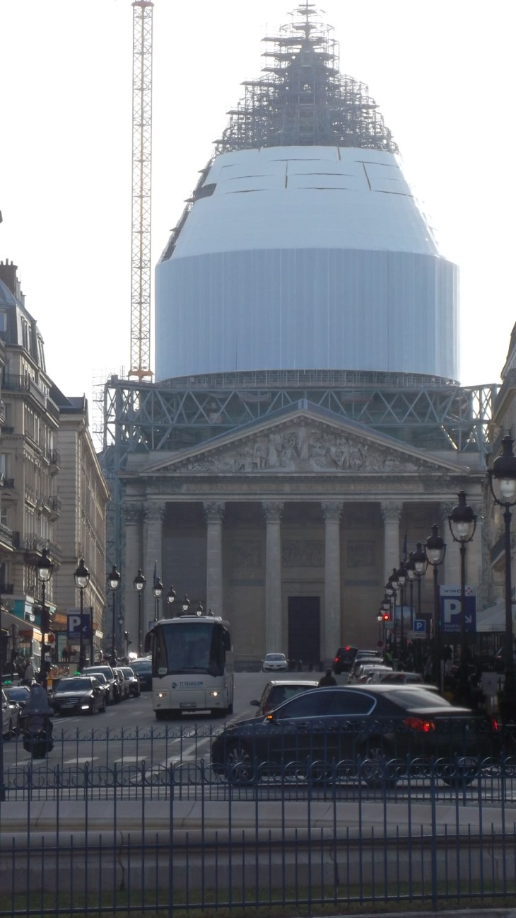 paris pantheon cupola work feb14