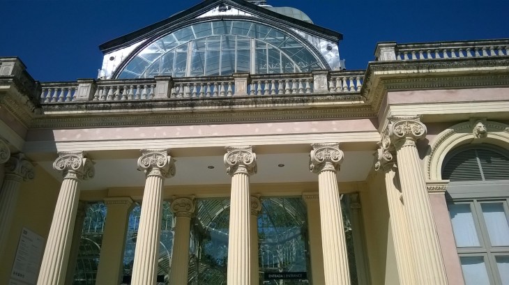 madrid retiro park palacio de cristal front may16