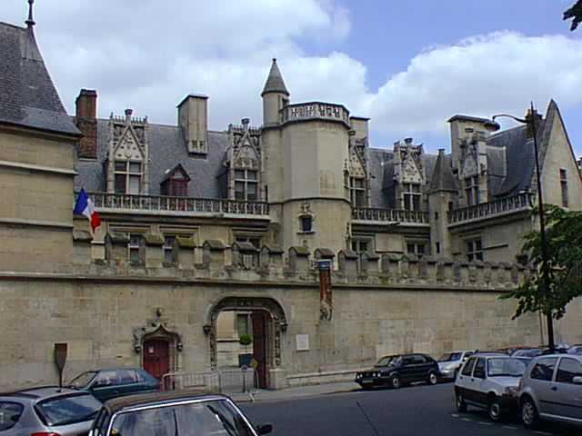 Paris cluny mus -entrance c2009