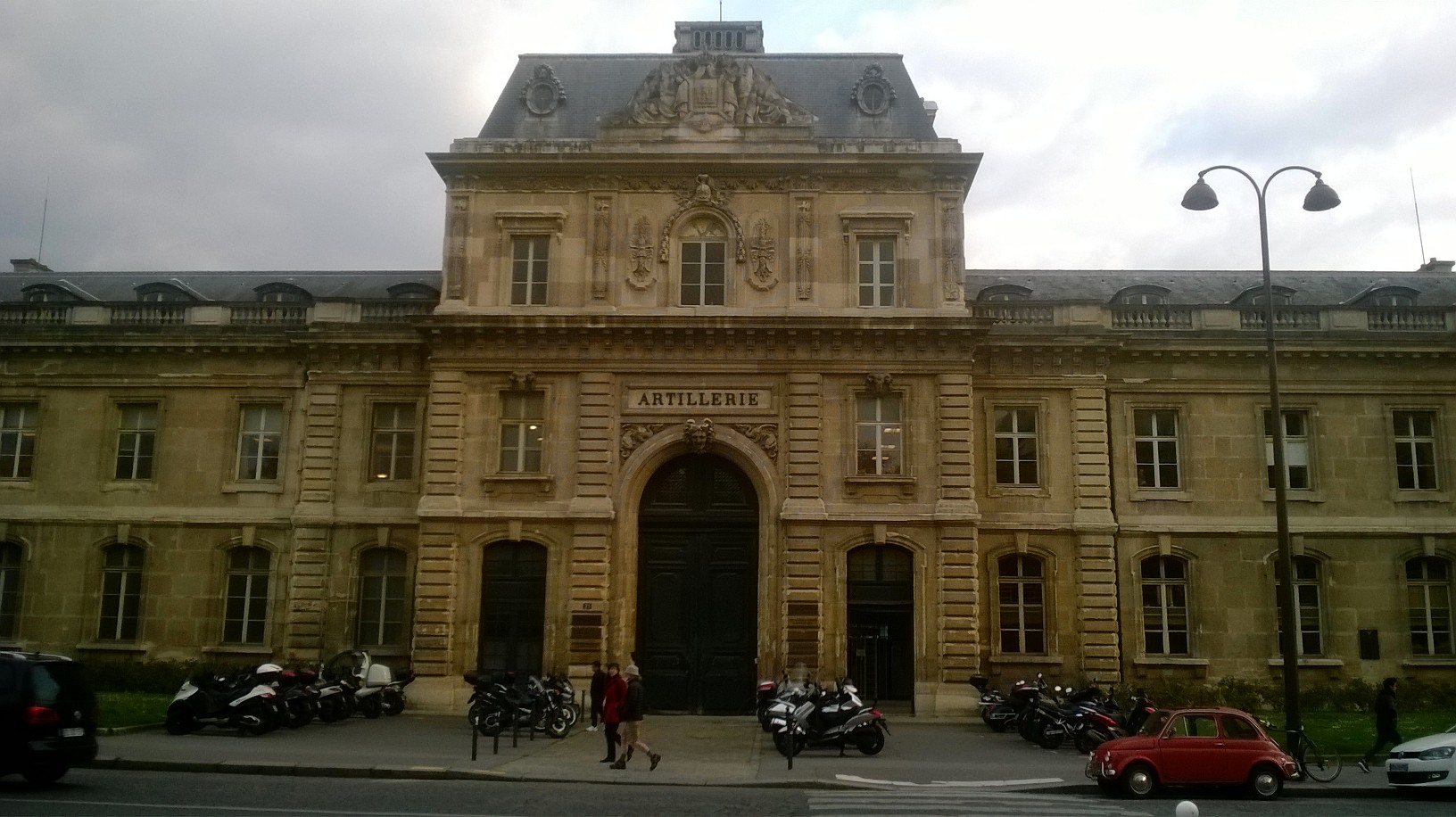paris ecole militaire Artillerie mar14
