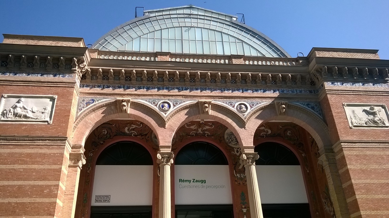 mad retiro park palacio de Velazquez front may16