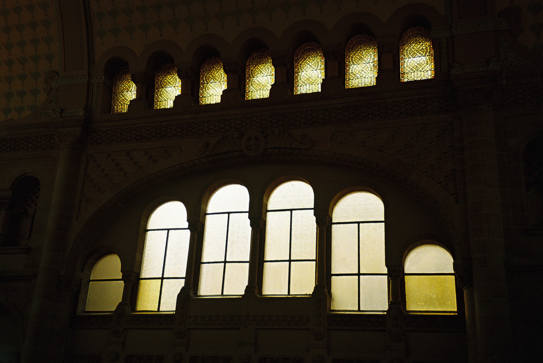 metz ch st pierre aux nonnais inside wall mar11