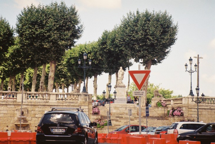 Auch pl de la liberation to promenade prefecture de Gers jul10