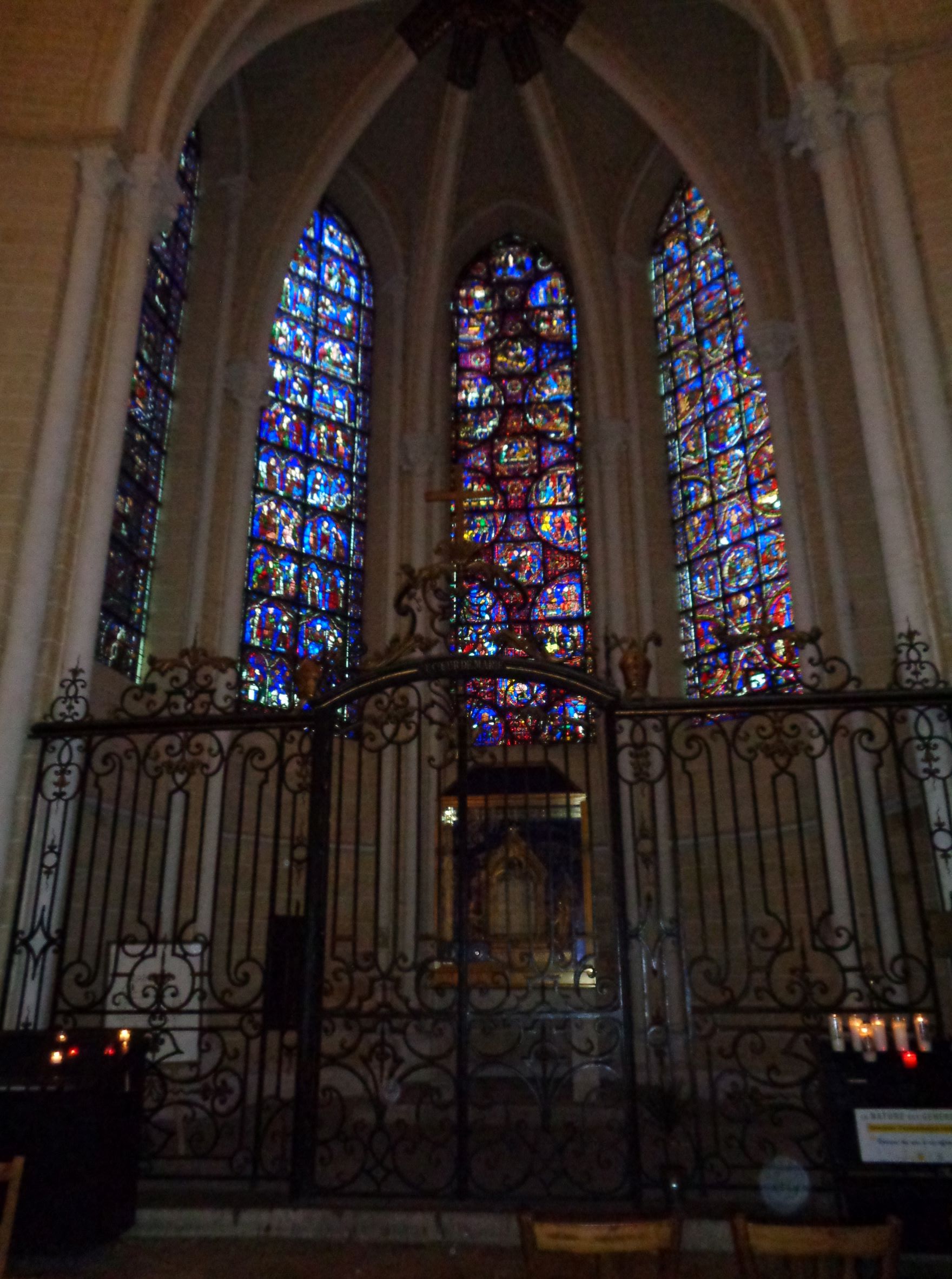 Chartres Cat ND chapelle du saint coeur de Marie sep21