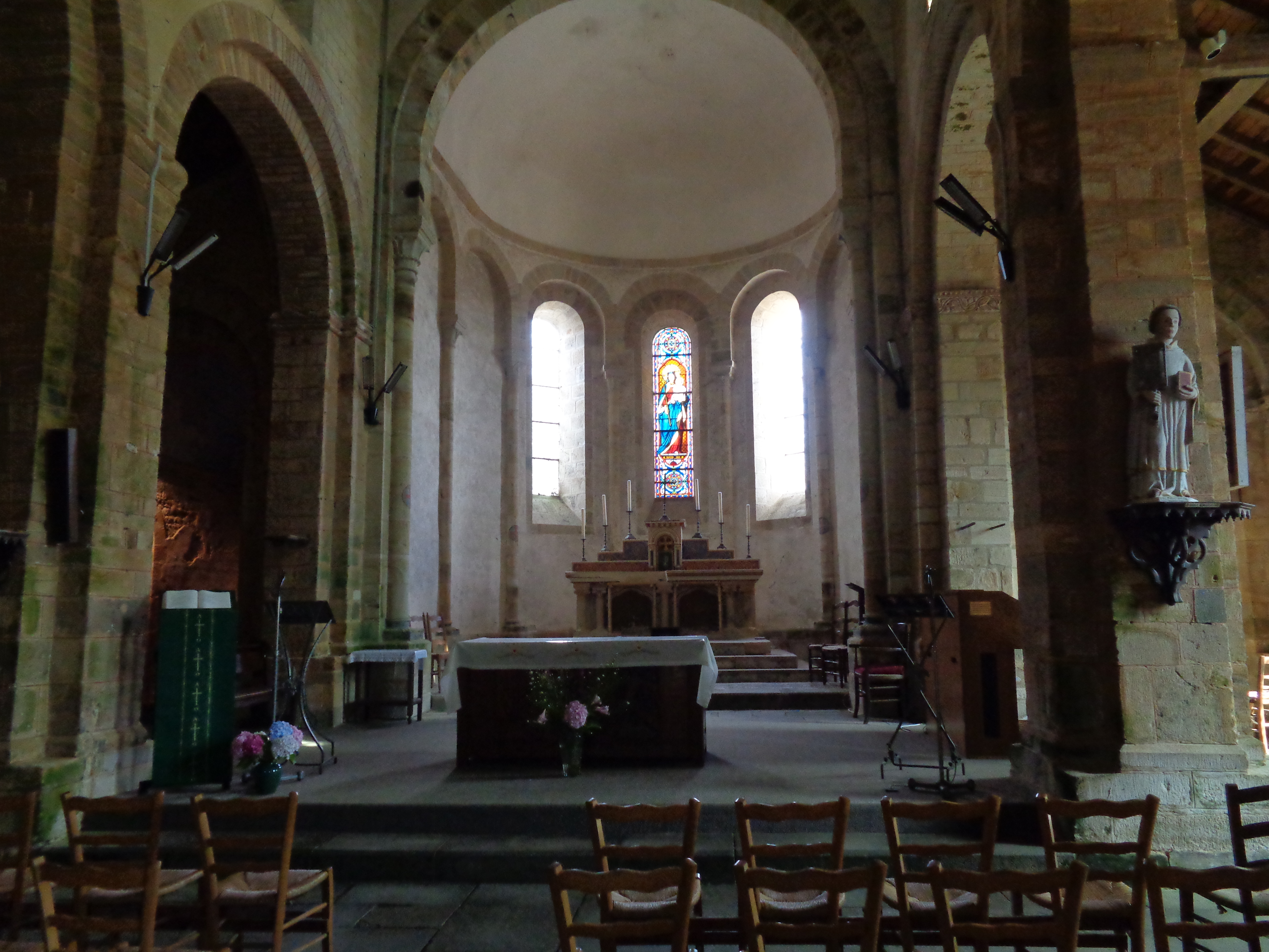 Daoulas abbaye ch ND altar sep21
