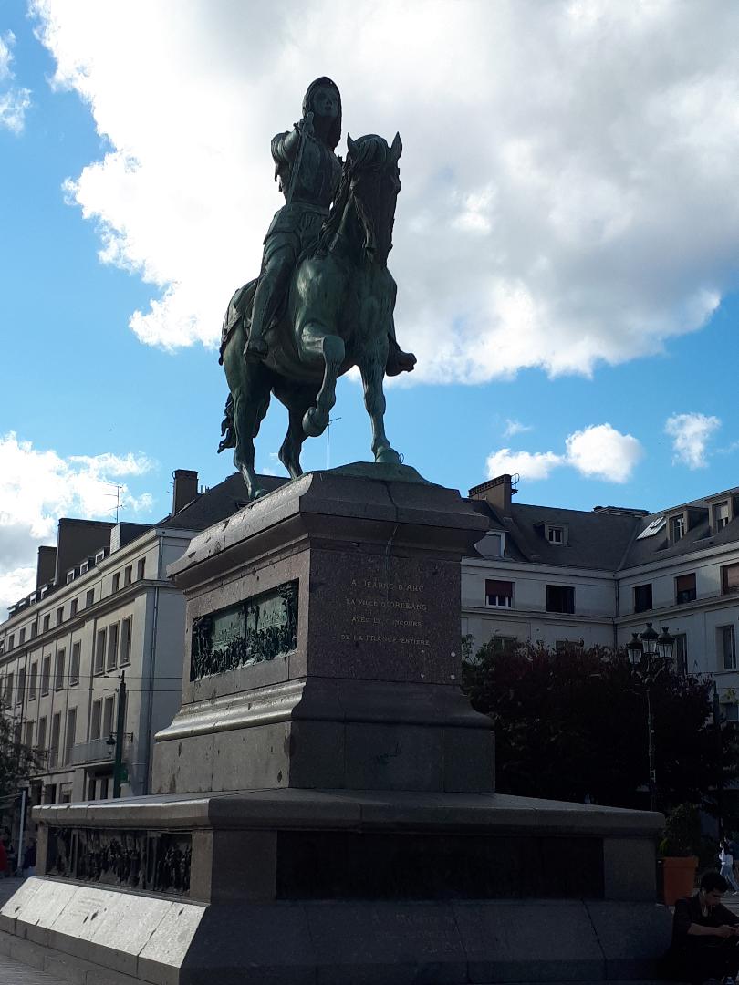 orleans pl Martroi statue jeanne d'arc sep21