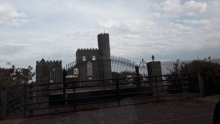 Descalvado castle Almansa front en route to paulinia may17