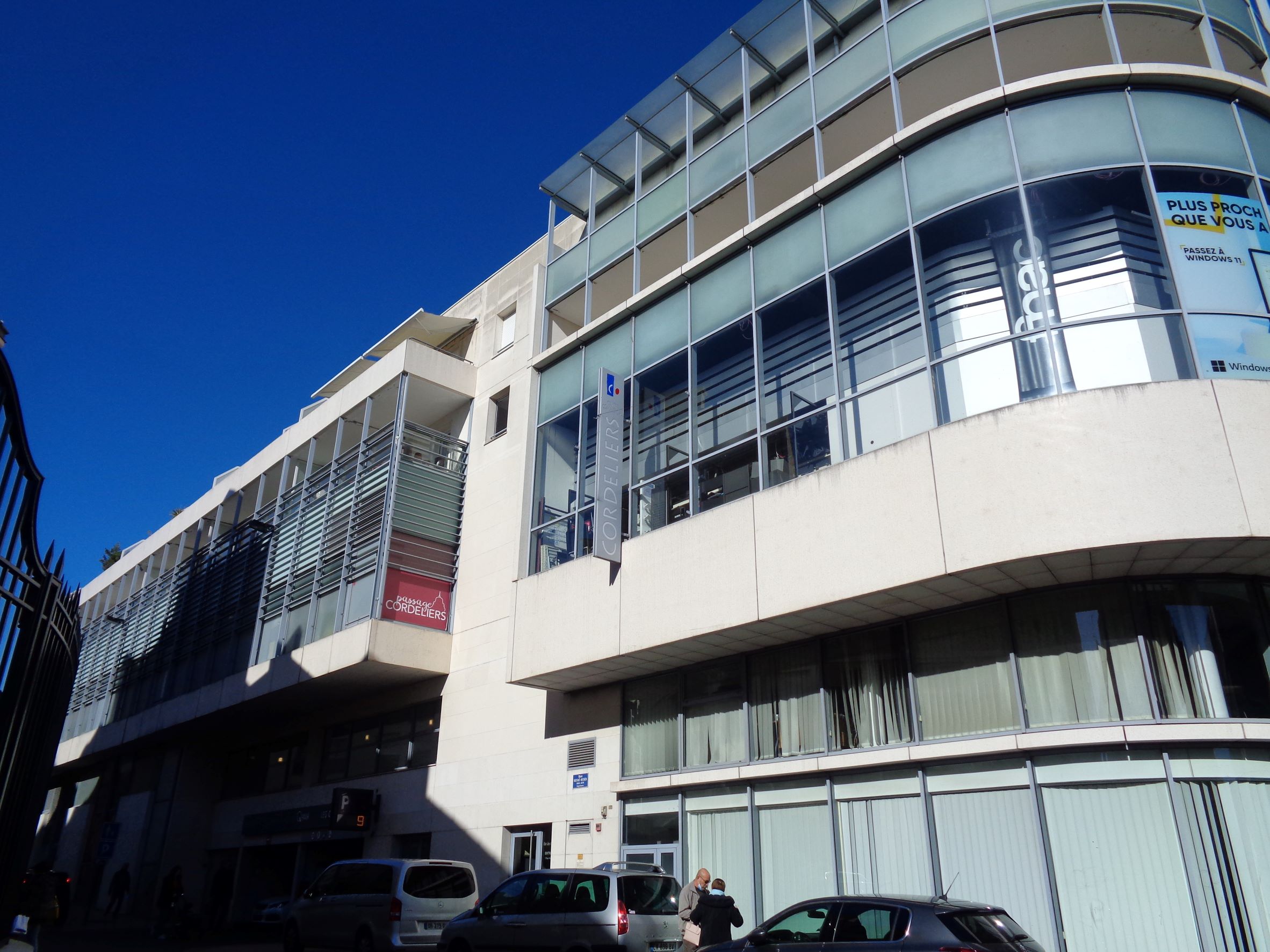 Poitiers centre commercial Cordeliers oct21