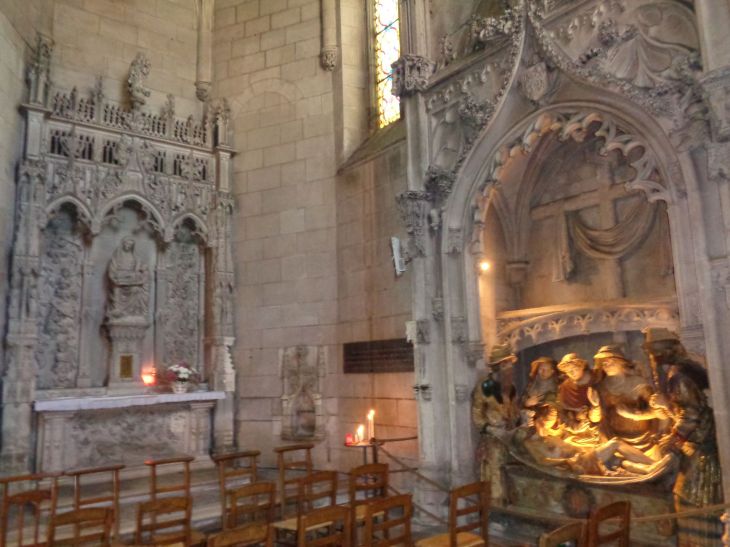 Poitiers ch Notre Dame la Grande chapel resurrection oct21