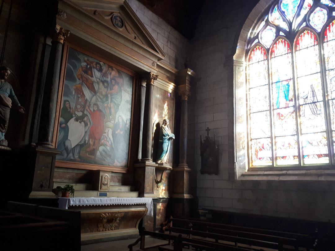 Serent ch st pierre chapel agonizing Christ oct21