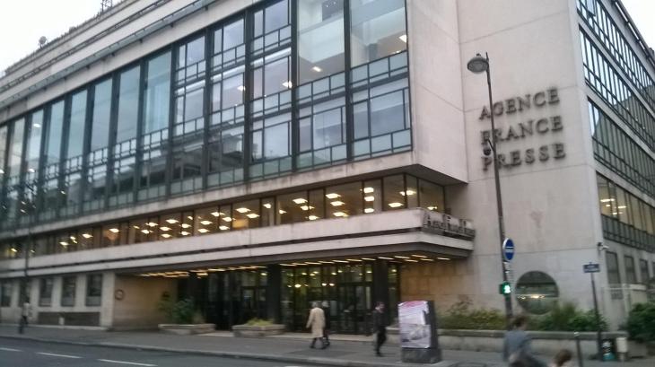 Paris AFP agence France Presse bdlg 13 pl de la bourse sep15