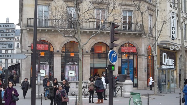 paris orange store madeleine mar13