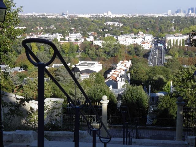SGL rampe des grottes or caves facing the city of Le Pecq nov13