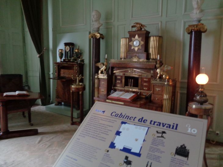 Valencay castle cabinet de travail dec21