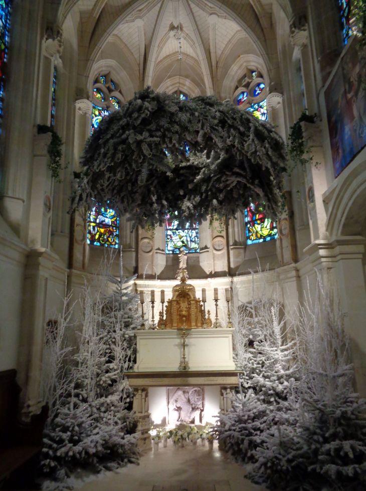 Chenonceau castle chapel jan22