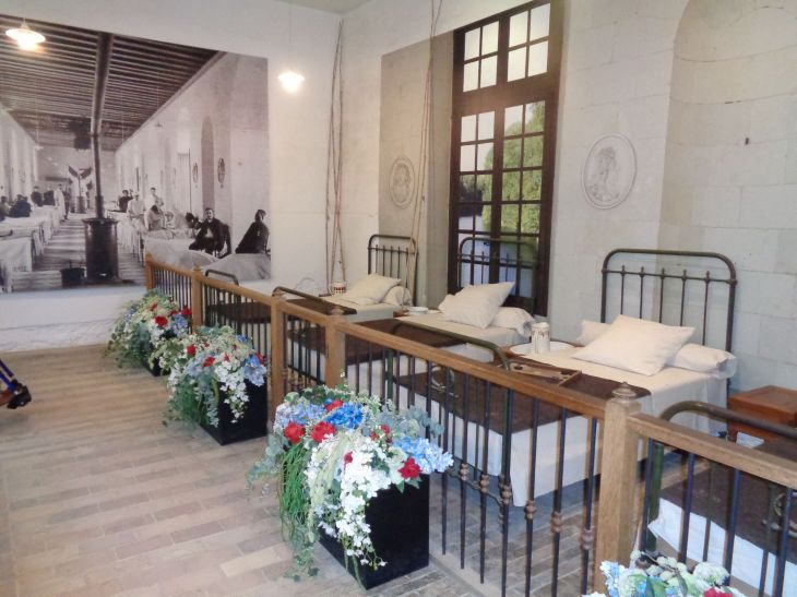 Chenonceau castle military hospital WWI jan22