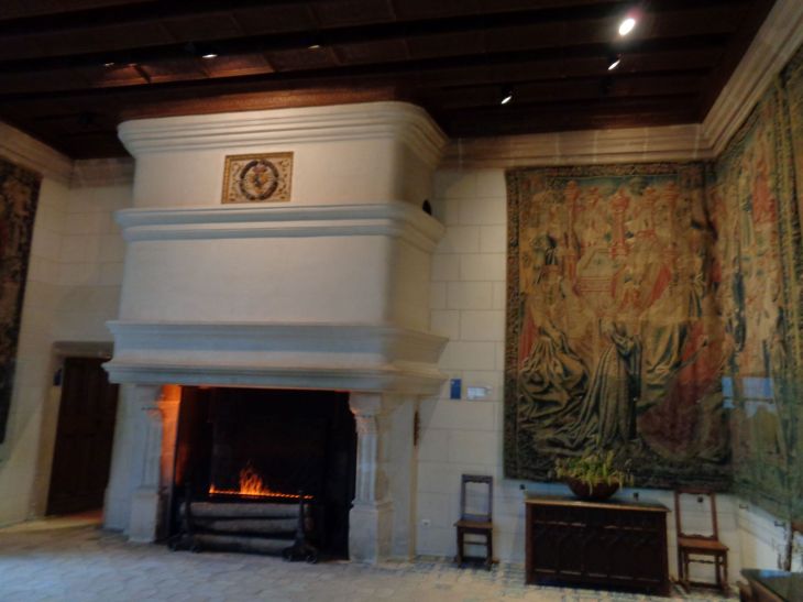 Chenonceau castle salle des guards jan22