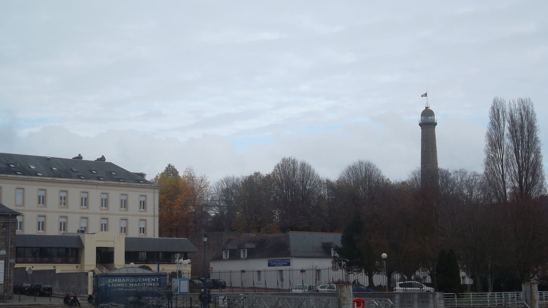 Lorient pass loading port and lighthouse nov11