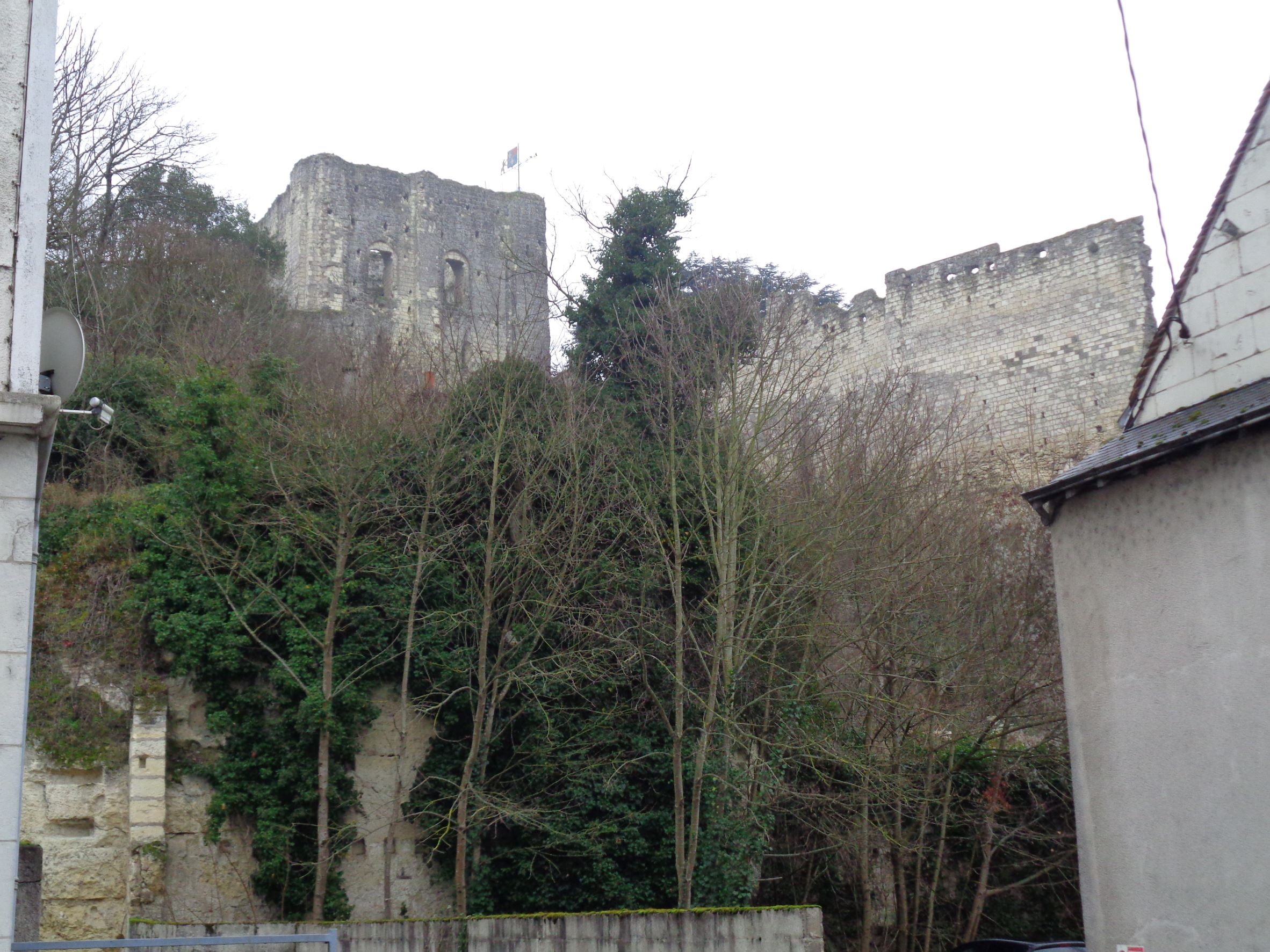 Montrichard castle towers jan22