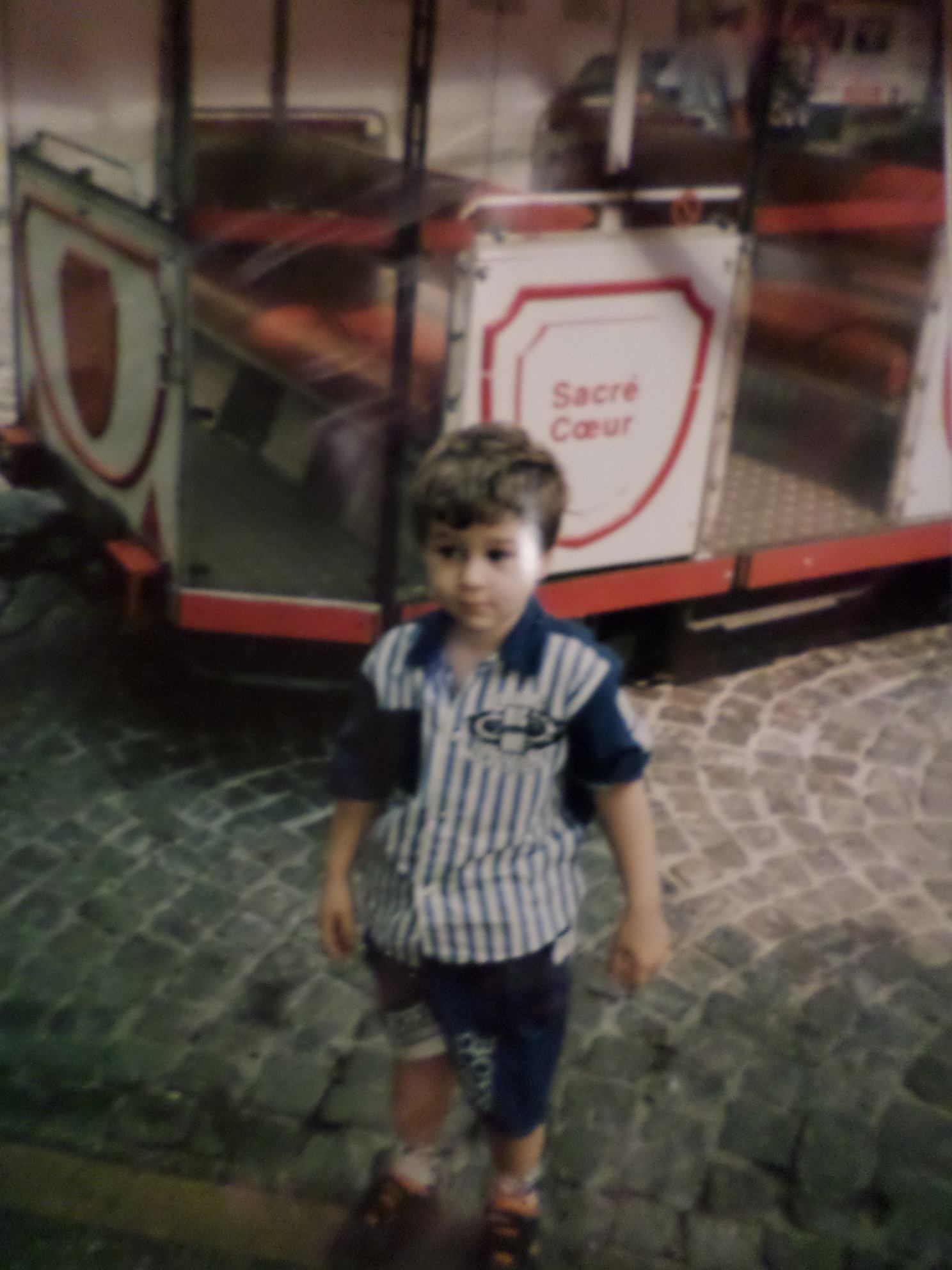 Paris petit train montmartre et NF c 1995