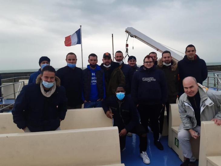 Belle ile Remi team pic for match jan22