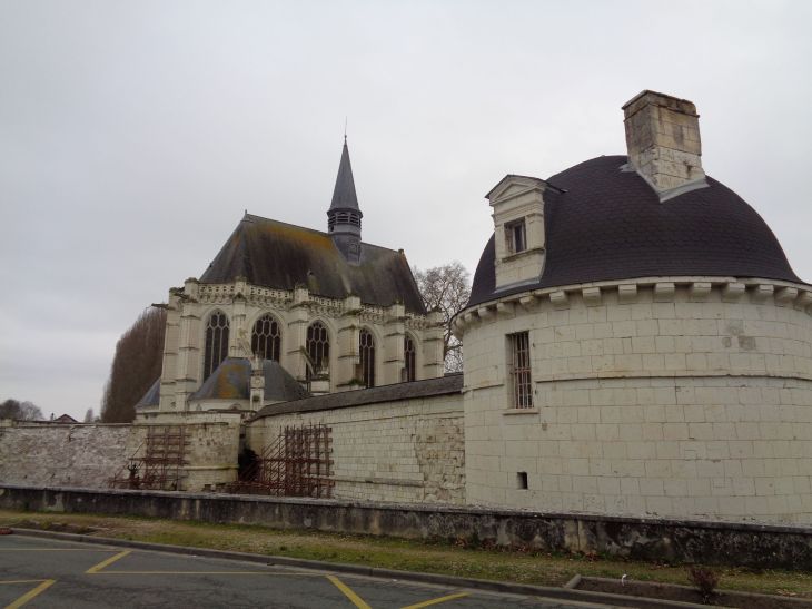 Champigny sur Veude chapelle st louis arriv feb22
