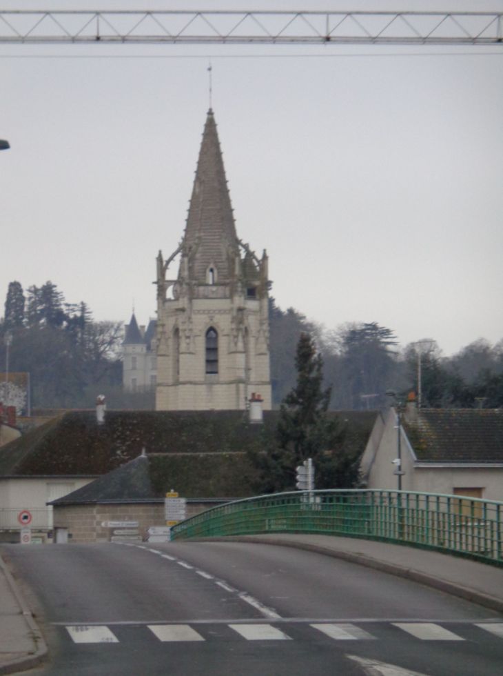 ile bouchard pont st maurice D757 to belltower ch St Maurice feb22