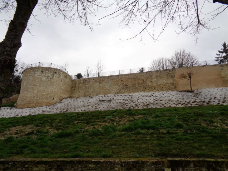 Loudun ramparts castle feb22