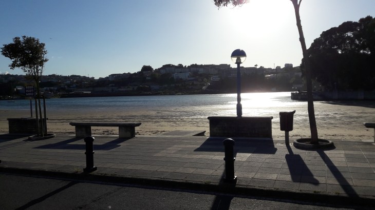 Oleiros santa cristina beach promenade apr17