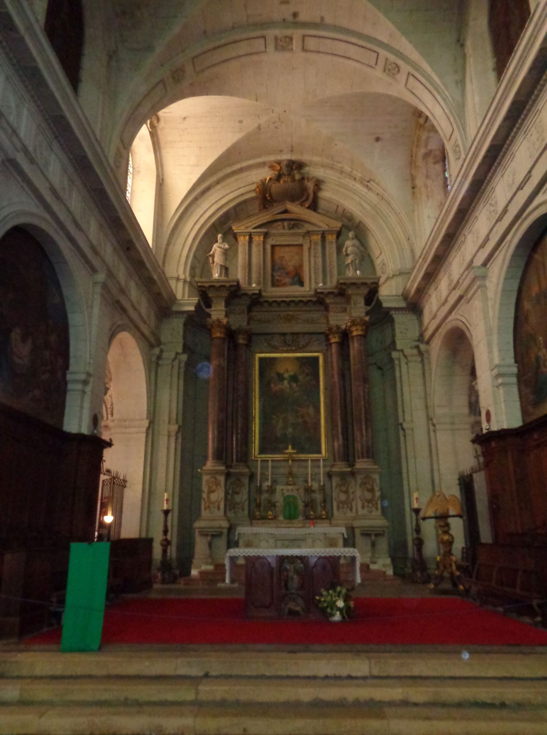 Richelieu ch Notre Dame altar feb22