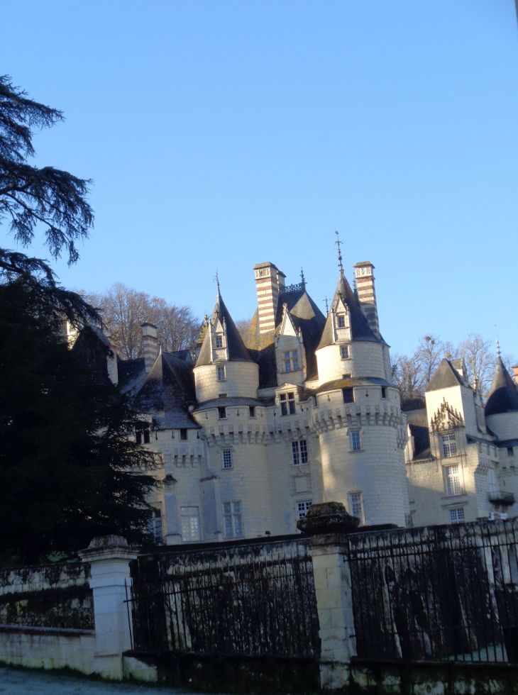 Usse castle towers far feb22