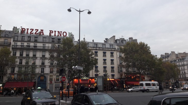 paris rue de l'arrivée to bd du montparnasse nov17