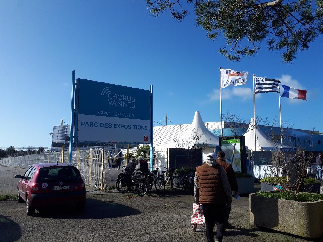vannes aux vignobles expo salon entrance NF XF mar22