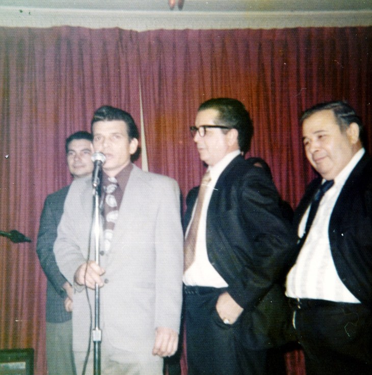 perth amboy cuban club pipo presenting with maestre, and mario c1975