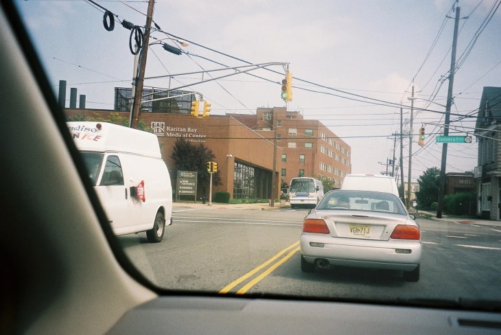 Perth Amboy Route 35 to city center Raritan hospital left c2007