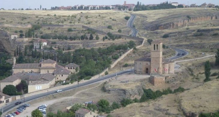 segovia ch de la vera cruz from alcazar aug16