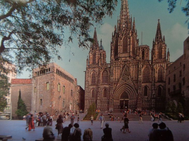 Barcelona Cathedral Metropolitan Basilica of the Holy Cross and Saint Eulalia