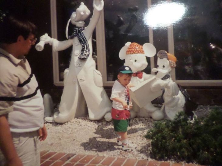 orlando magic kingdom me and twin 1993