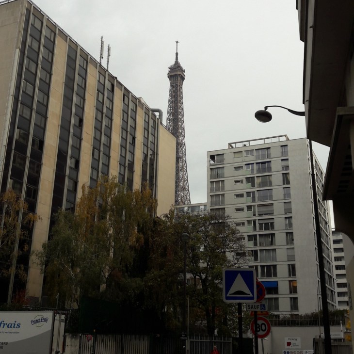 paris tour eiffel from rue de la federation nov17