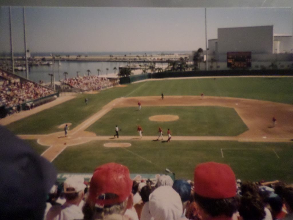 Tampa old yankee spring training stadium visiting with abuelo manolo