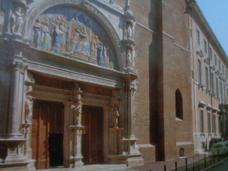 Toulouse ch Notre Dame de la Dalbade front
